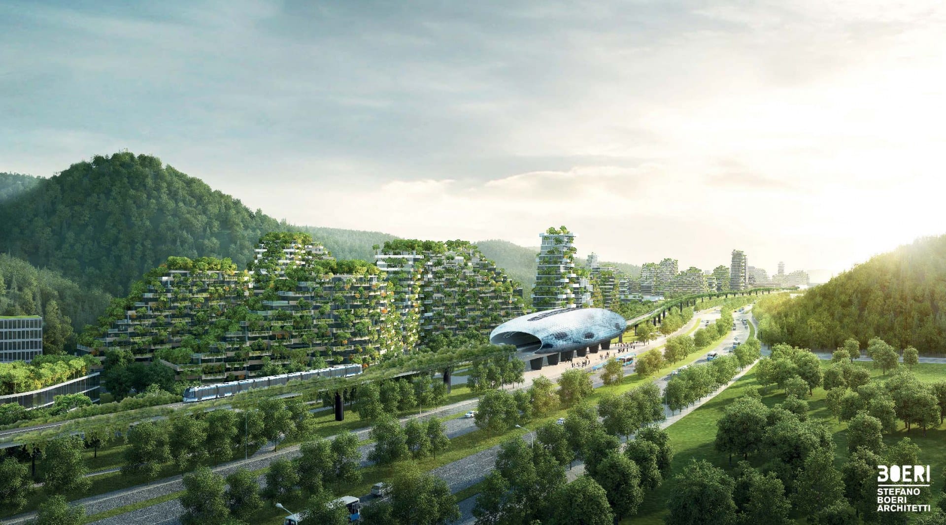 Future view of Liuzhou Forest City