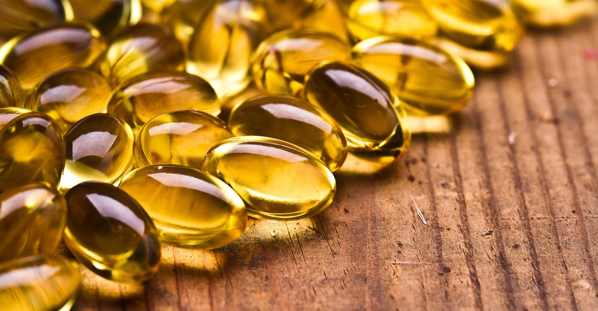 Fish oil capsules