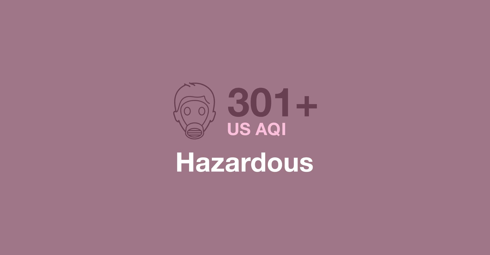 Hazardous AQI