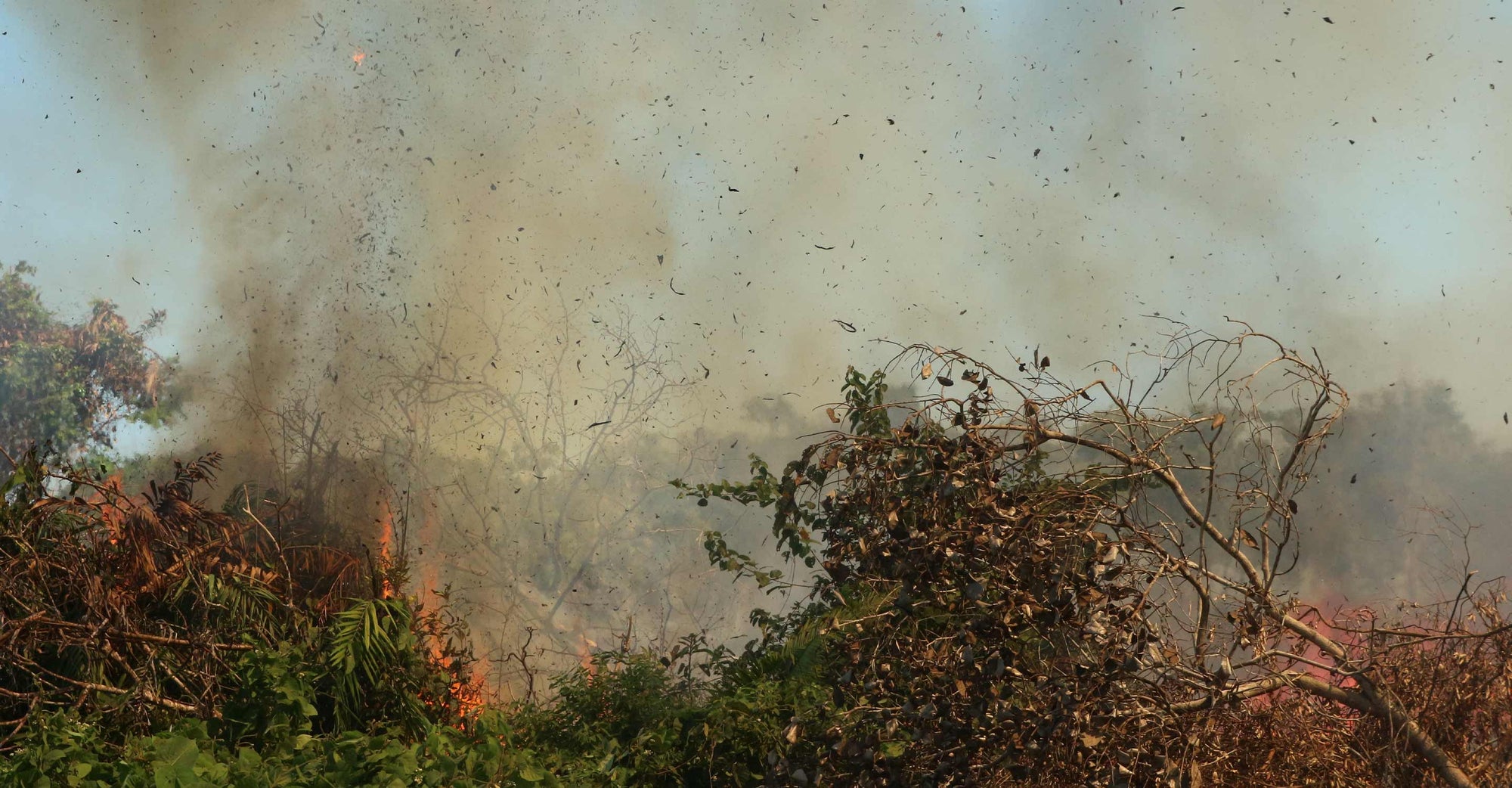 Why is the AQI "good" when there’s ash in the air?